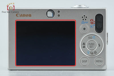 [Used] Canon IXY Digital 10 Silver Compact Digital Camera with Original Box