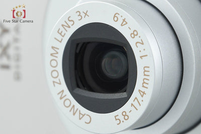 [Used] Canon IXY Digital 10 Silver Compact Digital Camera with Original Box