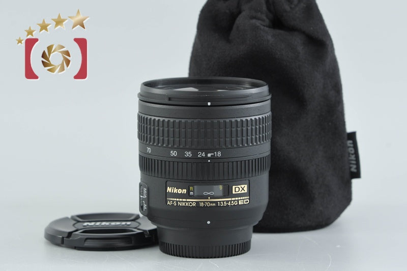 中古】Nikon ニコン AF-S DX NIKKOR 18-70mm f/3.5-4.5 G ED – Five 
