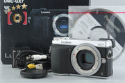 Used: Panasonic LUMIX DMC-GX7 Silver Mirrorless Interchangeable Lens Camera, Low Shutter Count, With Original Box