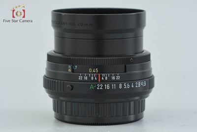 [Used] PENTAX SMC FA 43mm f/1.9 Limited Black