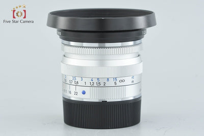 [Used] Carl Zeiss Biogon 28mm f/2.8 ZM T* Silver Leica M Mount