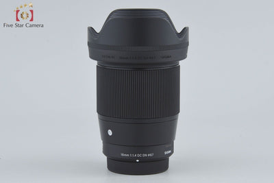 [Used] SIGMA 16mm f/1.4 DC DN Contemporary for Micro Four Thirds with original box