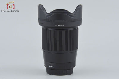 [Used] SIGMA 16mm f/1.4 DC DN Contemporary for Micro Four Thirds with original box