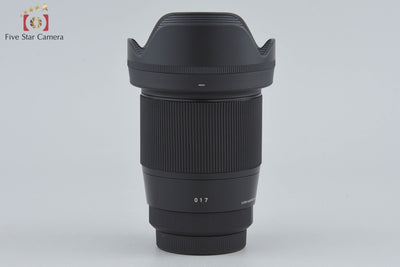 [Used] SIGMA 16mm f/1.4 DC DN Contemporary for Micro Four Thirds with original box