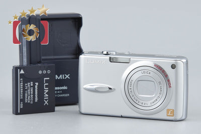 Used: Panasonic LUMIX DMC-FX01 Silver Compact Digital Camera