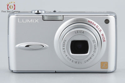 Used: Panasonic LUMIX DMC-FX01 Silver Compact Digital Camera