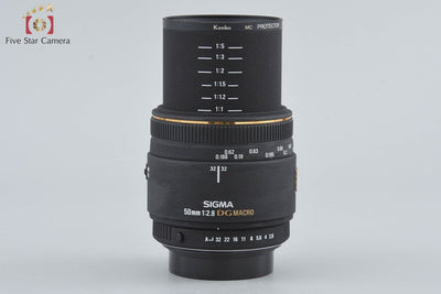 【中古】SIGMA シグマ 50mm f/2.8 EX DG MACRO ペンタックス用