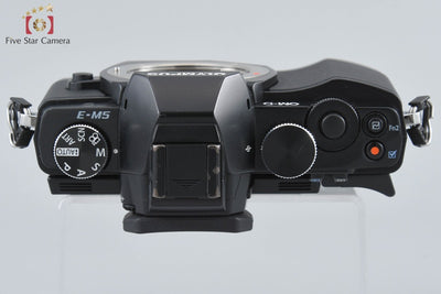 [Used] OLYMPUS OM-D E-M5 Black Mirrorless Camera