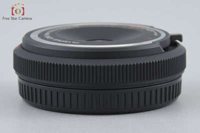 [Used] OLYMPUS Olympus Fisheye Body Cap Lens BCL-0980 (9mm F8.0 Fisheye) Black with original box