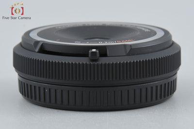 [Used] OLYMPUS Olympus Fisheye Body Cap Lens BCL-0980 (9mm F8.0 Fisheye) Black with original box