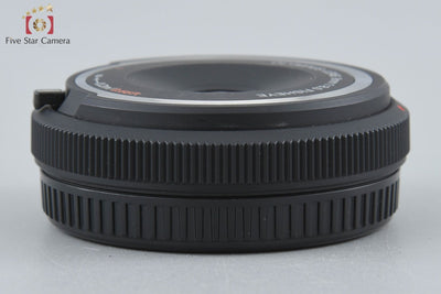 [Used] OLYMPUS Olympus Fisheye Body Cap Lens BCL-0980 (9mm F8.0 Fisheye) Black with original box