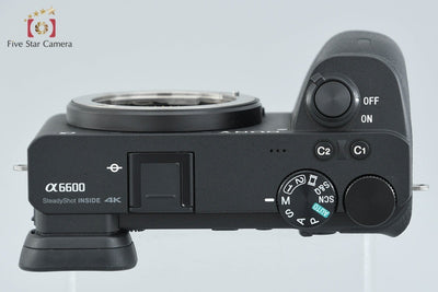 Used: SONY α6600 ILCE-6600 Mirrorless Interchangeable-Lens Camera, Low Shutter Count, With Original Box