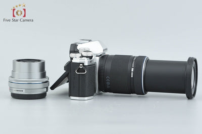 【中古】OLYMPUS オリンパス OM-D E-M10 Mark II EZ ダブルズームキット シルバー