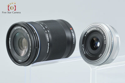 【中古】OLYMPUS オリンパス OM-D E-M10 Mark II EZ ダブルズームキット シルバー