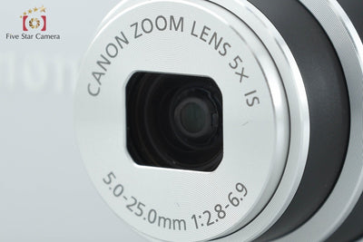 [Used] Canon PowerShot A2400 IS Silver Compact Digital Camera with Original Box