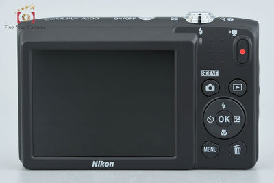 Used: Nikon COOLPIX A100 Red Compact Digital Camera