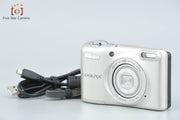 [Used] Nikon COOLPIX L30 Silver Compact Digital Camera
