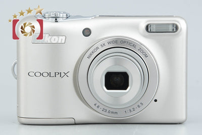 [Used] Nikon COOLPIX L30 Silver Compact Digital Camera