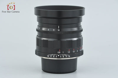 【中古】Voigtlander フォクトレンダー NOKTON 50mm f/1.5 Aspherical ブラック L39 ライカスクリューマウント