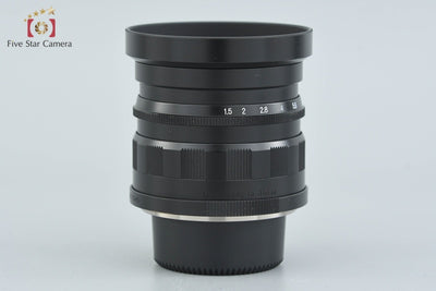 【中古】Voigtlander フォクトレンダー NOKTON 50mm f/1.5 Aspherical ブラック L39 ライカスクリューマウント