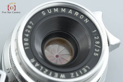 【Used】Leica Summaron 35mm f/2.8 Leica M-mount with goggles, overhauled in March 2026