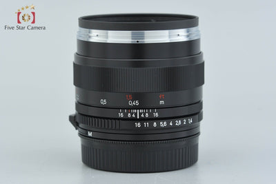 [Used] Carl Zeiss Planar 50mm f/1.4 ZS T* M42 Mount