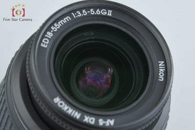 【中古】Nikon ニコン AF-S DX NIKKOR 18-55mm f/3.5-5.6 G II ED