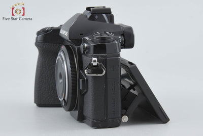 [Used] OLYMPUS OM-D E-M1 Black + 15mm f/8 Body Cap Lens Black with Original Box