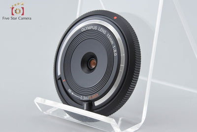 [Used] OLYMPUS OM-D E-M1 Black + 15mm f/8 Body Cap Lens Black with Original Box