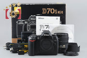【中古】Nikon ニコン D70s レンズキット 元箱付き