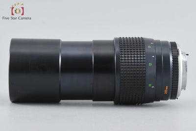 [Used] MINOLTA MC TELE ROKKOR-QF 200mm f/3.5