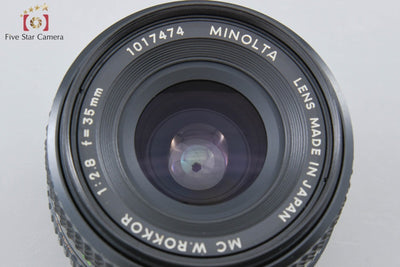 [Used] MINOLTA MC W.ROKKOR 35mm f/2.8
