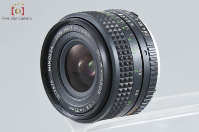 [Used] MINOLTA MC W.ROKKOR 35mm f/2.8