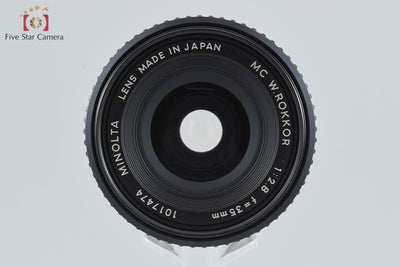[Used] MINOLTA MC W.ROKKOR 35mm f/2.8