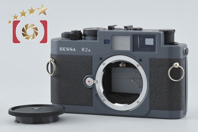 【中古】Voigtlander フォクトレンダー BESSA R2A グレー レンジファインダーフィルムカメラ