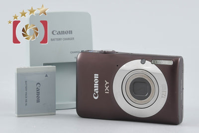 [Used] Canon IXY 200F Brown Compact Digital Camera