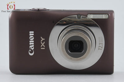 [Used] Canon IXY 200F Brown Compact Digital Camera