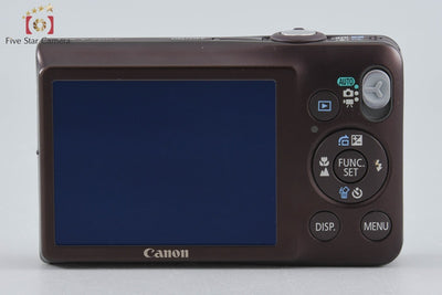 [Used] Canon IXY 200F Brown Compact Digital Camera