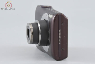 [Used] Canon IXY 200F Brown Compact Digital Camera