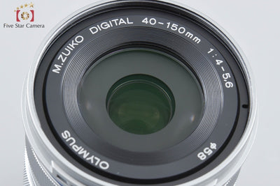 [Used] OLYMPUS M.ZUIKO DIGITAL ED 40-150mm f/4-5.6 R Silver