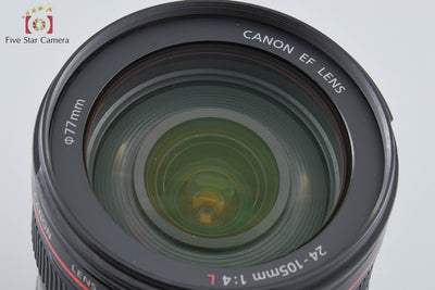 【中古】Canon キヤノン EF 24-105mm f/4 L IS USM 元箱付き