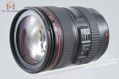 【中古】Canon キヤノン EF 24-105mm f/4 L IS USM 元箱付き
