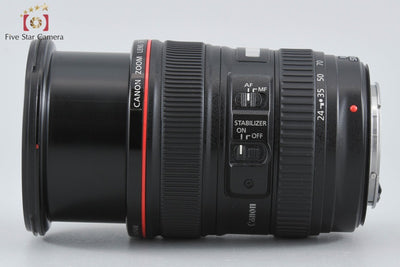 【中古】Canon キヤノン EF 24-105mm f/4 L IS USM 元箱付き