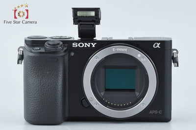 [Used] SONY Sony α6000 ILCE-6000 Black Power Zoom Lens Kit, Low Shutter Count, Multi-language Support
