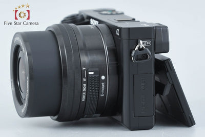 [Used] SONY Sony α6000 ILCE-6000 Black Power Zoom Lens Kit, Low Shutter Count, Multi-language Support