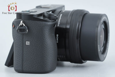 [Used] SONY Sony α6000 ILCE-6000 Black Power Zoom Lens Kit, Low Shutter Count, Multi-language Support