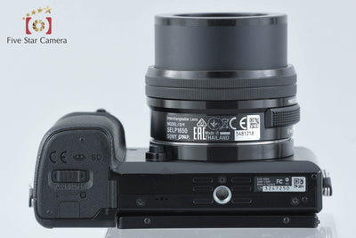 [Used] SONY Sony α6000 ILCE-6000 Black Power Zoom Lens Kit, Low Shutter Count, Multi-language Support