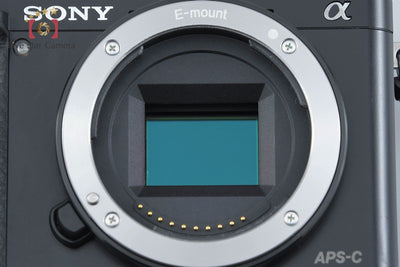 [Used] SONY Sony α6000 ILCE-6000 Black Power Zoom Lens Kit, Low Shutter Count, Multi-language Support