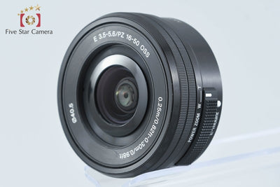 [Used] SONY Sony α6000 ILCE-6000 Black Power Zoom Lens Kit, Low Shutter Count, Multi-language Support